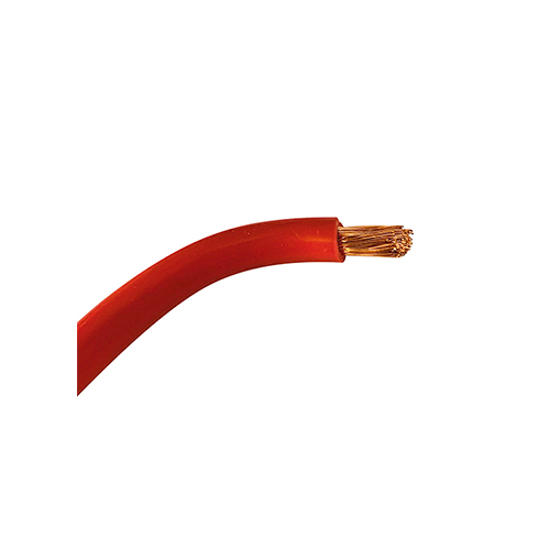 Conjunto de cable de la batería, 2 AWG (34 mm²) de alambre, 3/8 "(9.5  mm) Stud, Rojo - 18 in (45,7 cm)